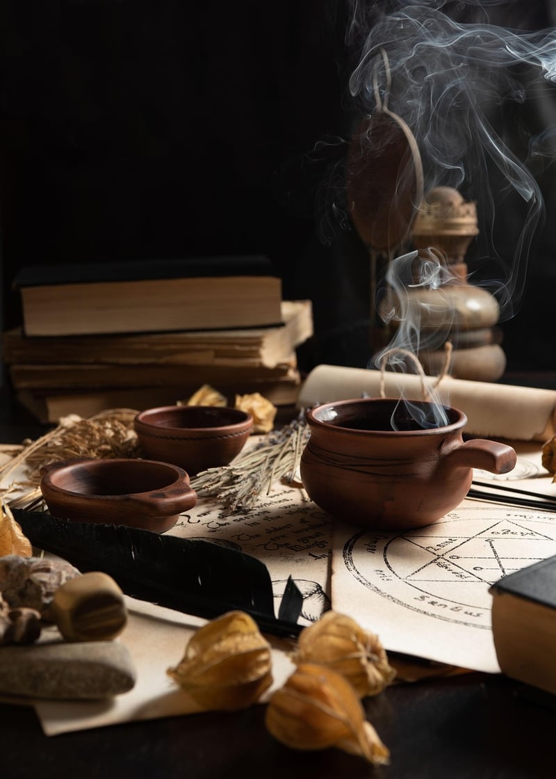 Mage casting a spell